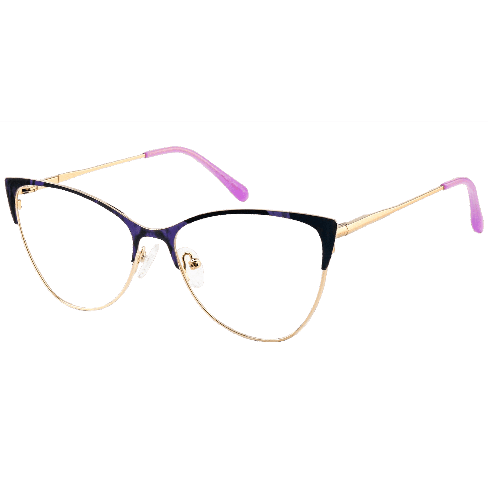 Cassandra - Cat-eye Purple Reading Glasses for Women